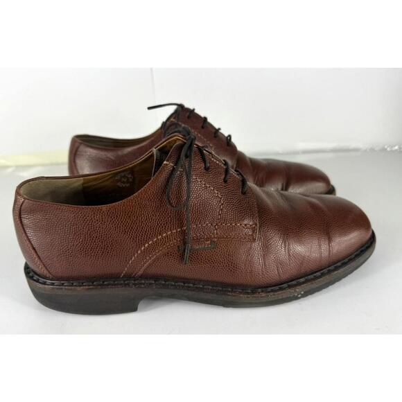MEPHISTO \'Marlon\' Brown Plain Toe Derby Oxfords Size US 7 main image 5